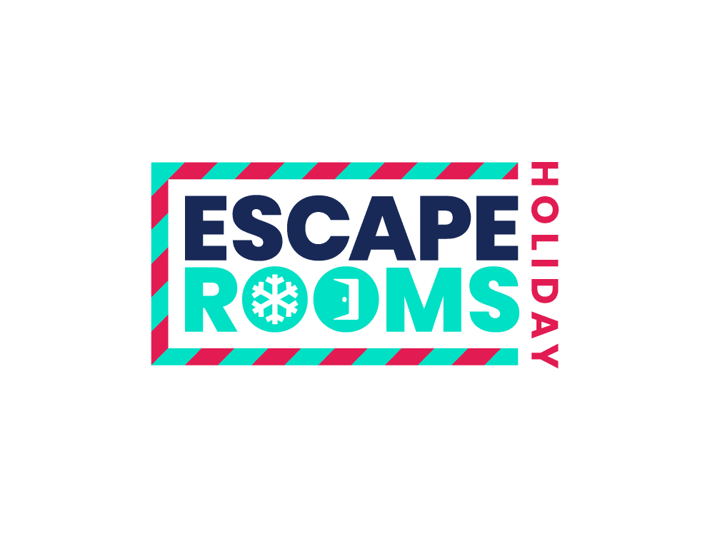 JAM's Escape Rooms logo - Company Holiday Party edition