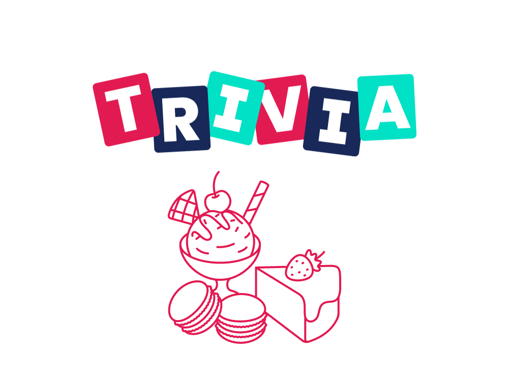 Dessert-themed trivia to celebrate National Bounty Day